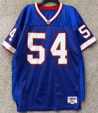 Vtg Wilson NFL Pro Line Mens 52 Buffalo Bills #54 Chris Spielman Football Jersey