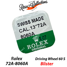 Nuovo NEW Blister Rolex 72A 8060A Blister Ruota Conduttrice 60 S x1 Driving Whee
