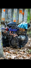 Automatic Semi-auto Paintball Marker Purple Shocker Amp.hopper Tank Included