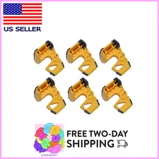 Wedge-It - The Ultimate Door Stop - Yellow (6 Pack)