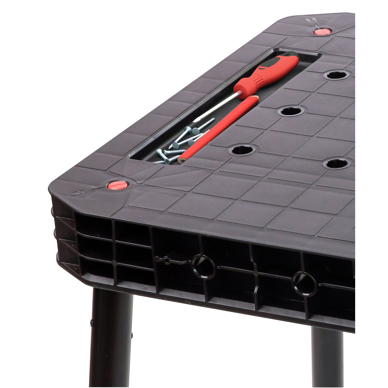 Table d'atelier Keter Ultimate pliable solide contre le manque de place - 2