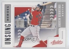 2020 Panini Absolute Unsung Heroes Andrew Benintendi #UH3 8x7