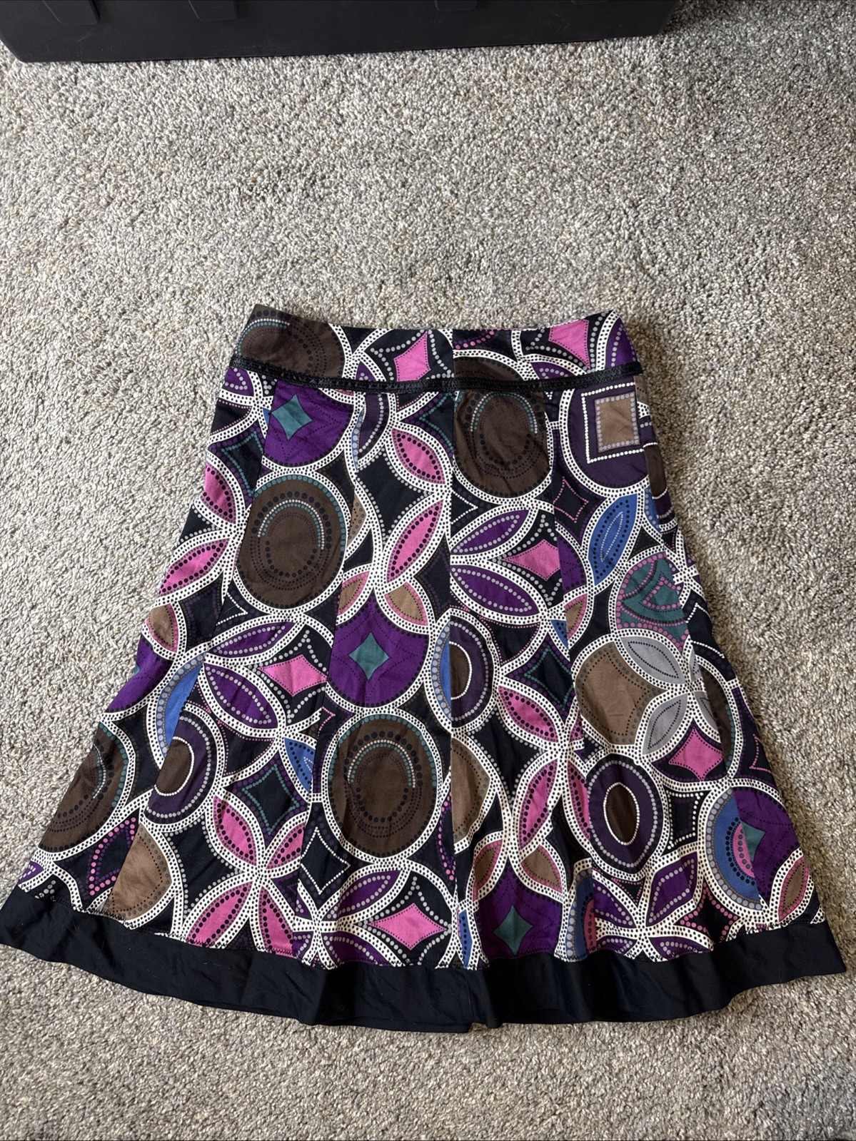 Harold's Women’s A-Line Geometric Print Skirt Size 4