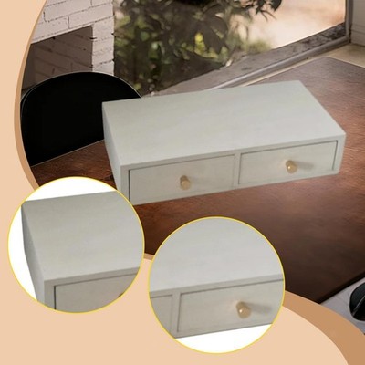 Tischplatte Kaffeemaschine Aufbewahrung Regal Holz Aufbewahrung Organizer Box für Büro