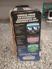 Nintendo Control Deck Super Mario Bros Bundle NES Console Box ONLY