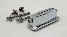 Vintage Snare Drum Lug with Tension Rods and Mounting Screws