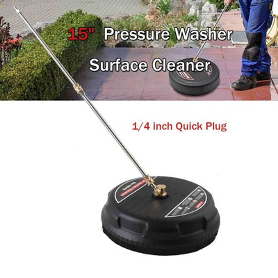 #ad 15quot; Pressure Washer Surface Cleaner Scrubber with 2 Piece Extension 4000PSI $37.25