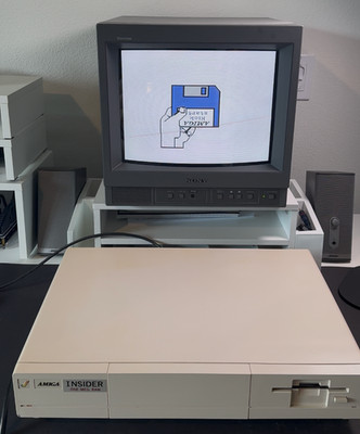 Amiga 1000 Personal Computer (A1000) w/ DKB 1MB Insider RAM Upgrade