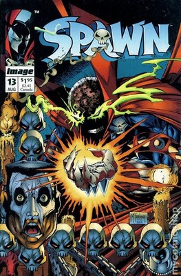 Spawn #13D Direct Variant FN 1993 Stock Image