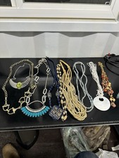 LOT OF (10) COSTUME JEWELRY  NECKLACES.