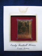 2003 Early Football Heroes Ernie Nevers Replica FDC Gold Golden Cover STAMP