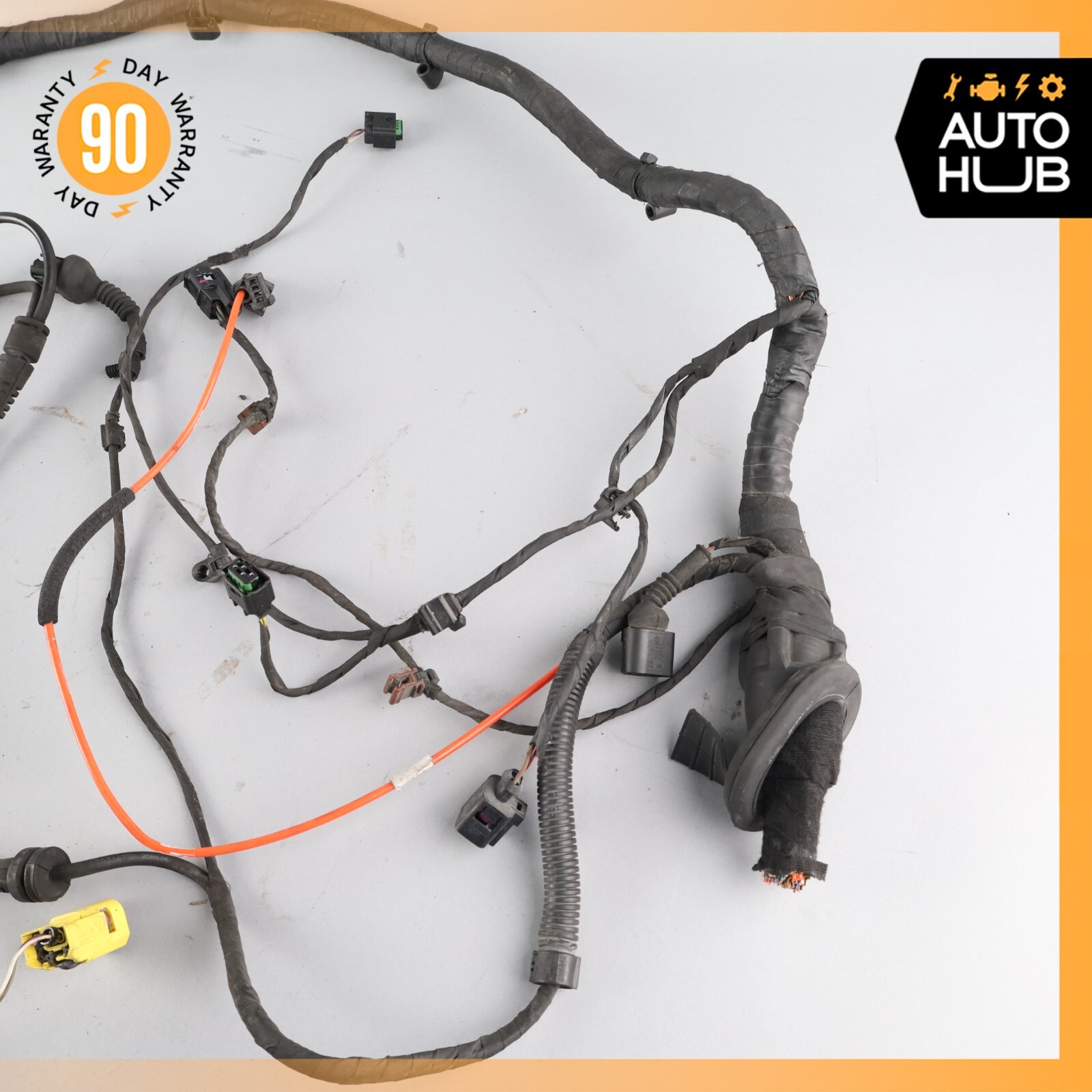 Bentley Continental Flying Spur Engine Motor Left Side Wiring Harness Cut 58k