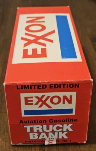 1993 Exxon Druckguss Tanker Coin Bank in OVP ~ Licht/Sound funktioniert nicht ~ ED126 - Bild 16 von 17
