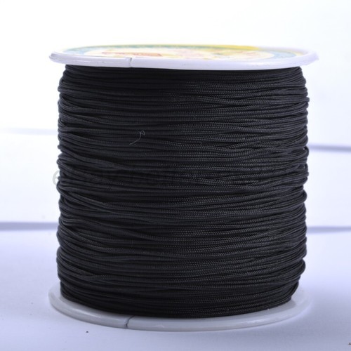 1 rollo 100 yardas 1 mm nudo chino macramé pulseras trenzadas de nailon hilo - Imagen 8 de 51