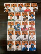 2021 TOPPS HERITAGE MINORS 1972 TOPPS PACK COVER COMPLETE SET (21) *G*