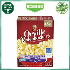 New Orville Redenbacher's Movie Theater Butter Microwave Popcorn, 12 Ct, 3.29 Oz