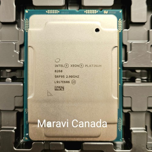 Intel Xeon Platinum 8268 2 90GHz 24 Core LGA 3647 Socket P CPU Intel xeon platinum 8268 2 90ghz 24 core lga 3647 socket p cpu