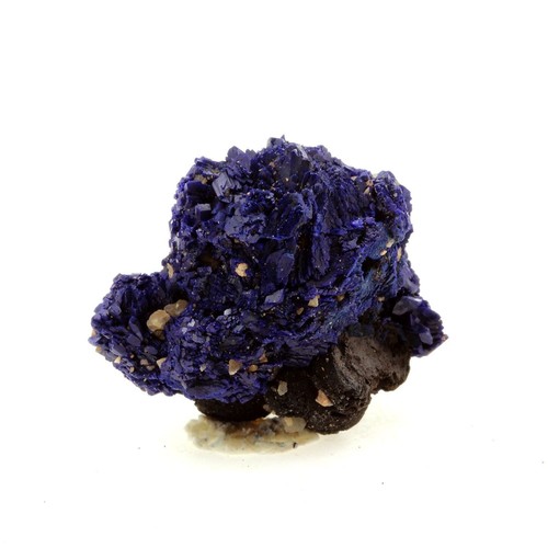 Minéral Chessylite (Azurite) 56.3 Carats - Chessy-les-Mines, Rhône - Collection