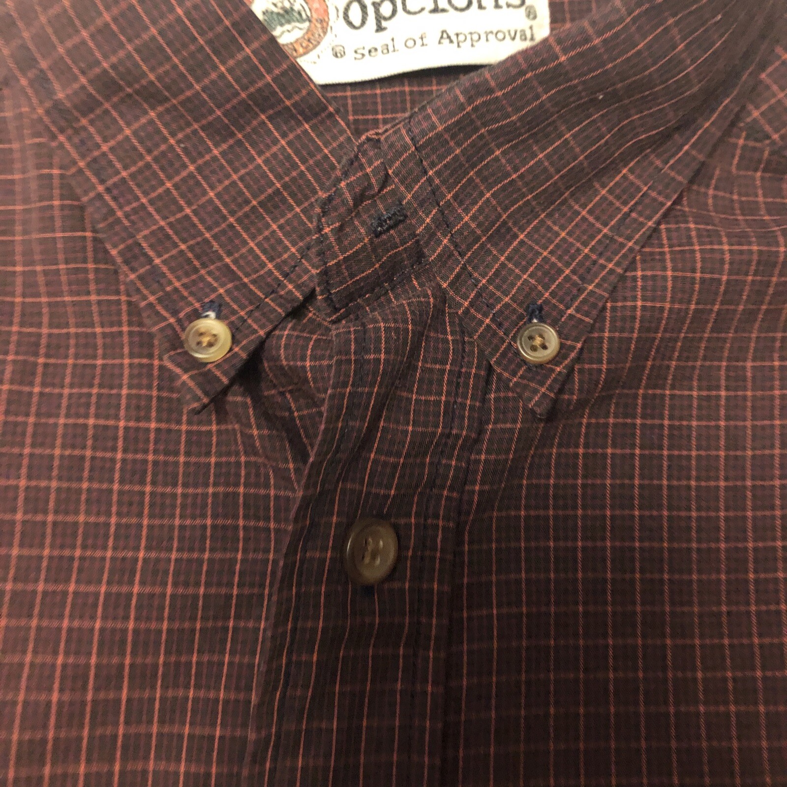 Basic Options Casual Button Down Shirt - Size XLa… - image 3