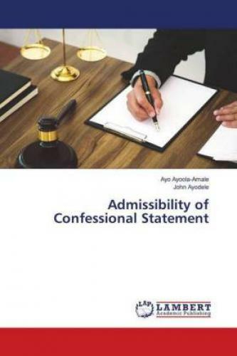 Thumbnail - Admissibility Of Confessional Statement 5146