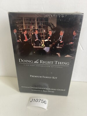 Doing the Right Thing Group Study Kit Six-part Exploration Ethics DVDs & Guide