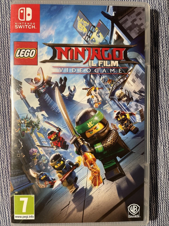 NINTENDO SWITCH - NINJAGO il film, gioco completo, condizione come nuovo, foto 1 di 3