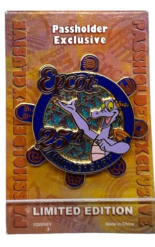 Disney Pin Figment Chaser Hidden Mickey Ear Hat 2024 WDW Pin Free