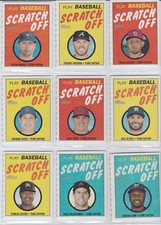 2019 TOPPS HERITAGE SCRATCH OFF UPICK TROUT FREEMAN MOLINA ALTUVE JUDGE RIZZO 