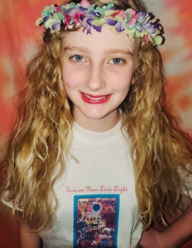 HIppie Kid Grateful Dead T-shirt Dancing Bears Rock Jerry Authentic Tour Tee NOS - Picture 2 of 20