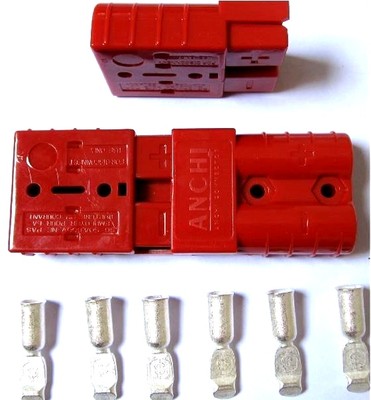 50A/175A Battery Quick Connector Kit Plug Connect Disconnect Winch