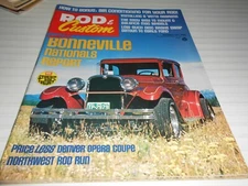 Rod & Custom Nov 1972, Bonneville Nationals Report