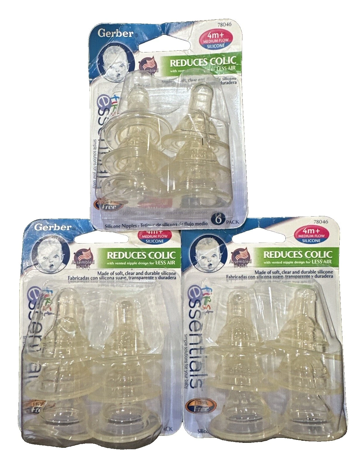 Gerber Baby Bottle Nipples