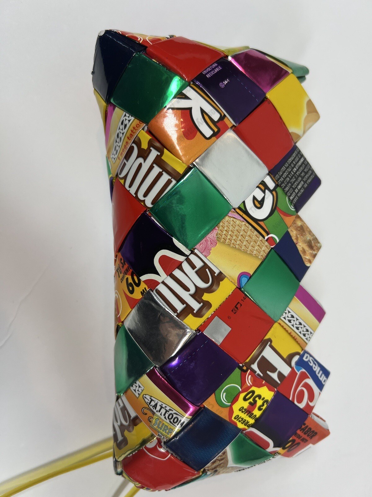 Candy Bar Wrapper Handmade Small Purse Wristlet - image 3