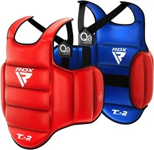 Chest Guard by RDX, Kickboxing MMA Muay Thai Chest Guard Boxing Body Protector