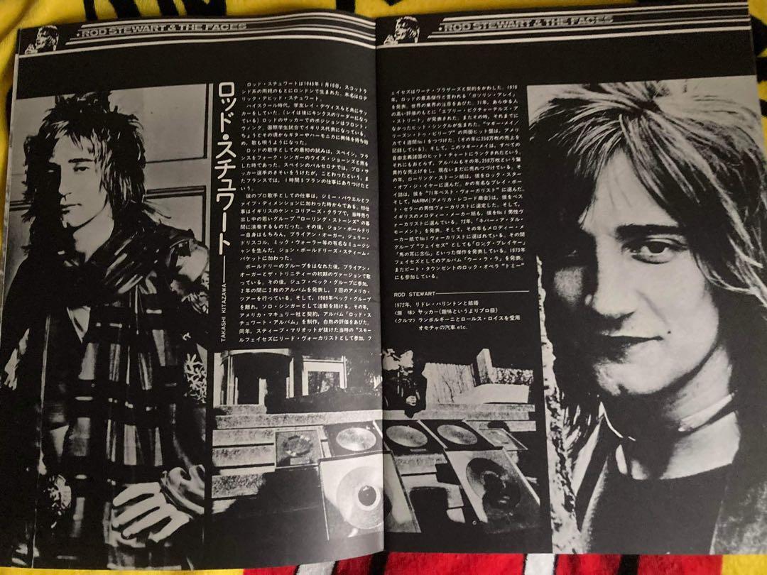 【ツアーパンフレット2冊セット】ロッドスチュワート&フェイセス　528 Tour Pamphlet 2-Book Set] Rod Stewart & Faces 528 | eBay