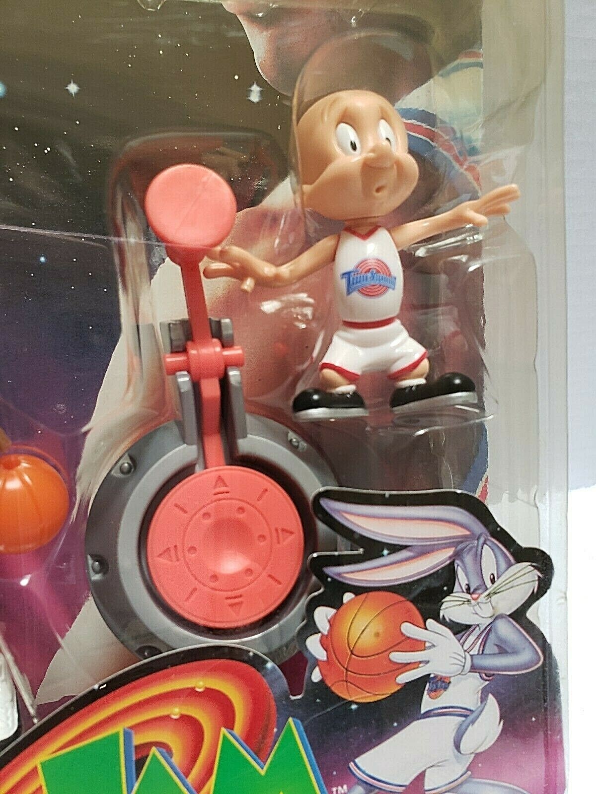 1996 Space Jam Michael Jordan and Elmer Fudd With Flight School Flinger ...