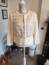** Kirsten Krog Design ** Cream Jacket ** 38" Bust **