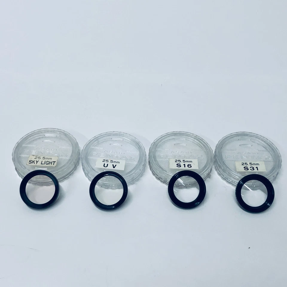 🍙Rare, Mint🍙Pentax Auto 110 Lens filter x 9 in Case from Japan - Image 3 of 4