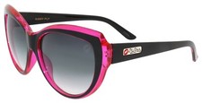 Black Flys x FLY GIRLS Sunglasses KISSY FLY S. BLACK / PINK Smoke Gradient LENS