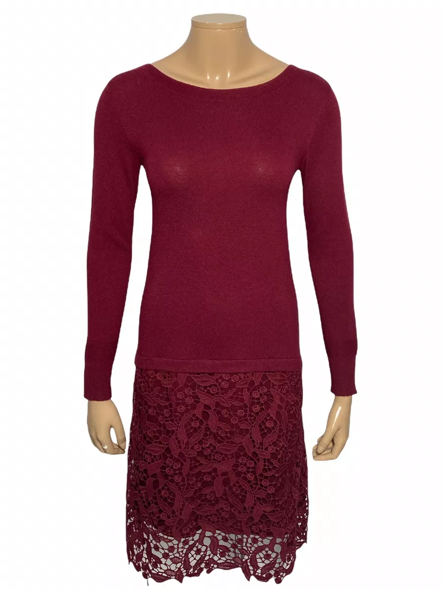 Lace sales jumper dress