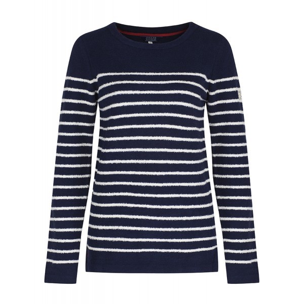 Joules knitwear Navy Seaham Textured Striped Jumper Navy Blue White Size 12 c2 eBay