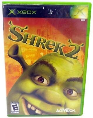 Shrek 2 Action Adventure Video Game By Activision Original Microsoft Xbox 2004