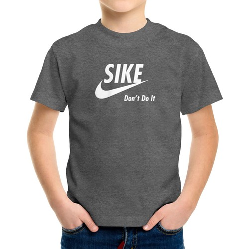 Funny Toddler Kids Tee Youth T-Shirt Parody Quote Sike Gift Printed Don't Do It - Picture 16 of 16