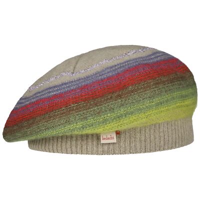 BEDACHT Veona Strickbaske Baske Baskenmütze Damenbaske Winterbaske