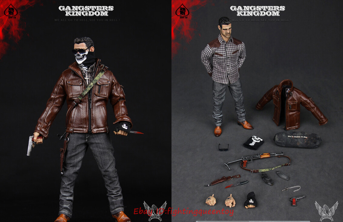 DAMTOYS　GANGSTERS KINGDOM　GK004 DAMTOYS GK004 1/6 Spade 4 12in Action Figure Gangsters Kingdom