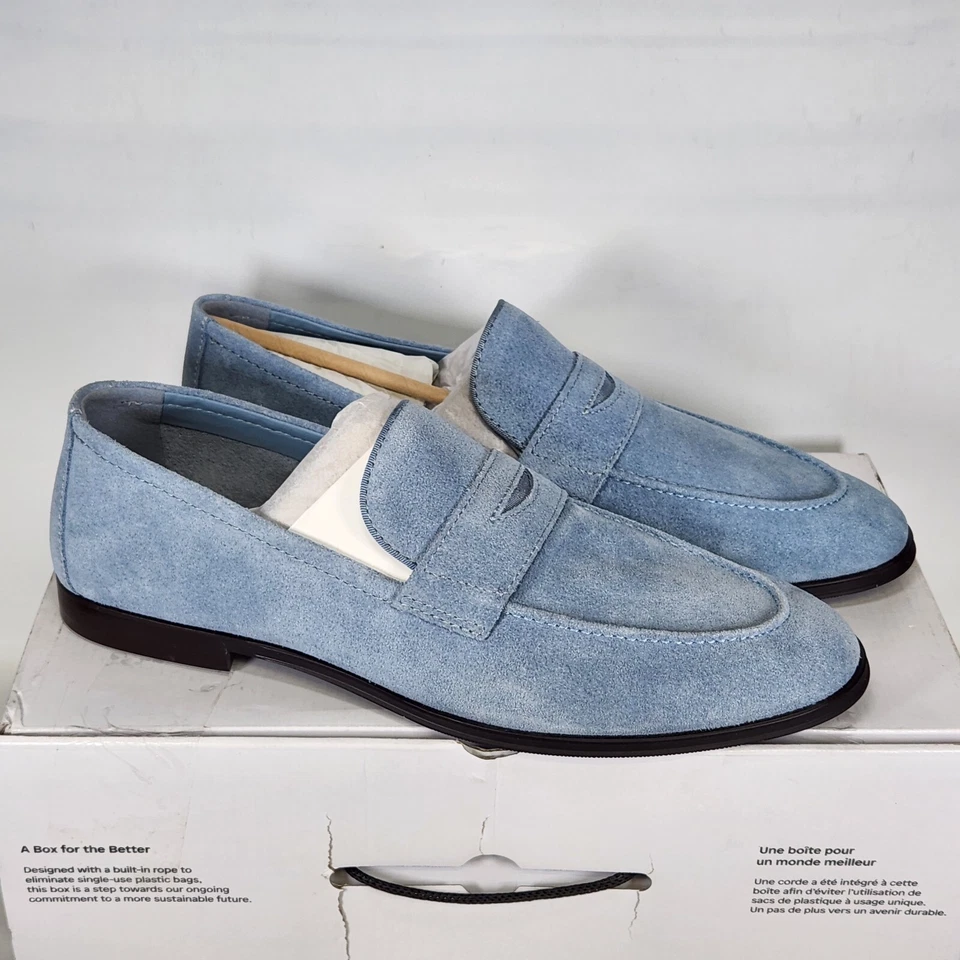 Talla 11 - Aldo Journey - Gamuza Azul - Hombre Foto 2 de 4