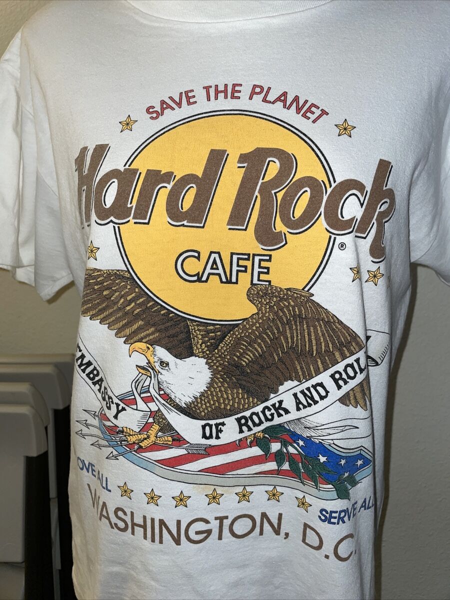 Vintage 90s Hard Rock Cafe Washington DC T-shirt size M Rock Vintage 90s Hard Rock Cafe Washington DC T-shirt size M Rock