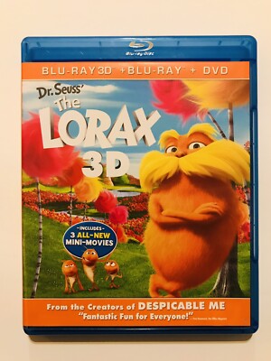 Dr. Seuss' The Lorax Blu-ray 3D with DVD 