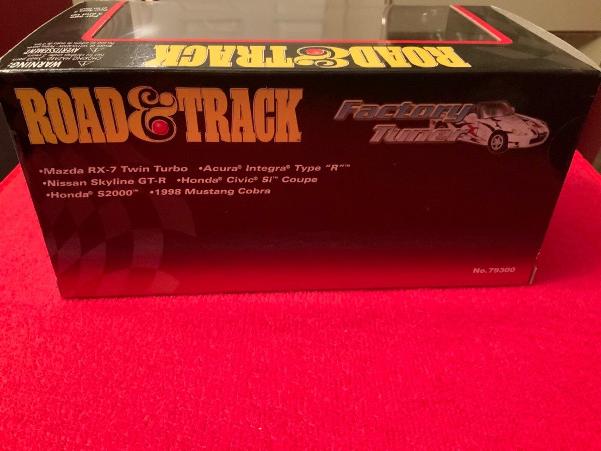 MOTORMAX 1/24 FACTORY TUNER -ROAD & TRACK MAZDA RX-7 TWIN TURBO