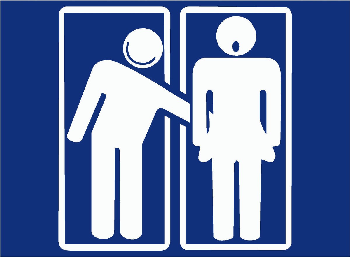 Super rare❗️2vintage l toilet signs Super rare❗️2vintage Metal toilet signs 【公式通販】